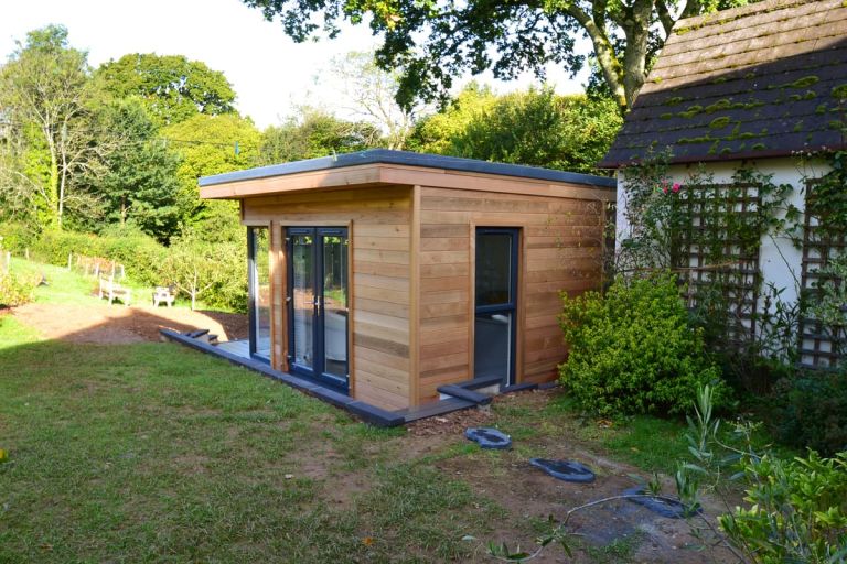 This building has Western red cedar cladding